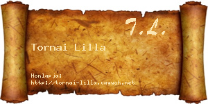 Tornai Lilla névjegykártya